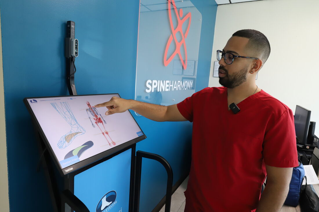 Evaluación postural en SpineHarmony